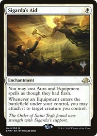 Sigarda's Aid, Promo Pack: Core Set 2021