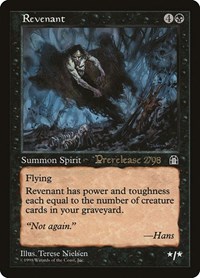 Revenant, Prerelease Cards