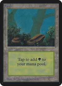 Forest (A), Alpha Edition