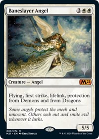 Baneslayer Angel, Promo Pack: Core Set 2021