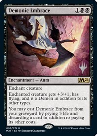 Demonic Embrace, Promo Pack: Core Set 2021