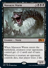 Massacre Wurm, Promo Pack: Core Set 2021