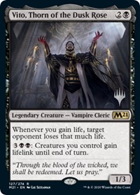 Vito, Thorn of the Dusk Rose, Promo Pack: Core Set 2021