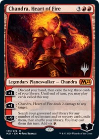 Chandra, Heart of Fire, Promo Pack: Core Set 2021