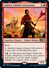 Subira, Tulzidi Caravanner, Promo Pack: Core Set 2021