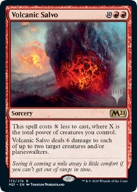 Volcanic Salvo, Promo Pack: Core Set 2021