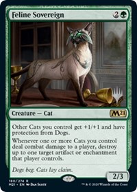 Feline Sovereign, Promo Pack: Core Set 2021