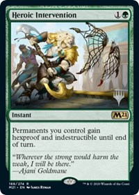 Heroic Intervention, Promo Pack: Core Set 2021