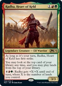 Radha, Heart of Keld, Promo Pack: Core Set 2021