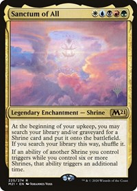 Sanctum of All, Promo Pack: Core Set 2021