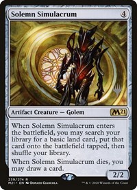 Solemn Simulacrum, Promo Pack: Core Set 2021
