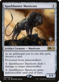 Sparkhunter Masticore, Promo Pack: Core Set 2021