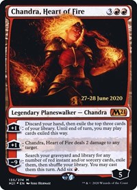 Chandra, Heart of Fire, Prerelease Cards