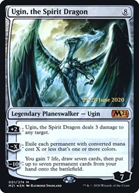 Ugin, the Spirit Dragon, Prerelease Cards