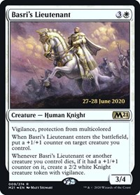 Basri's Lieutenant, Prerelease Cards