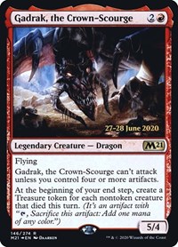 Gadrak, the Crown-Scourge, Prerelease Cards