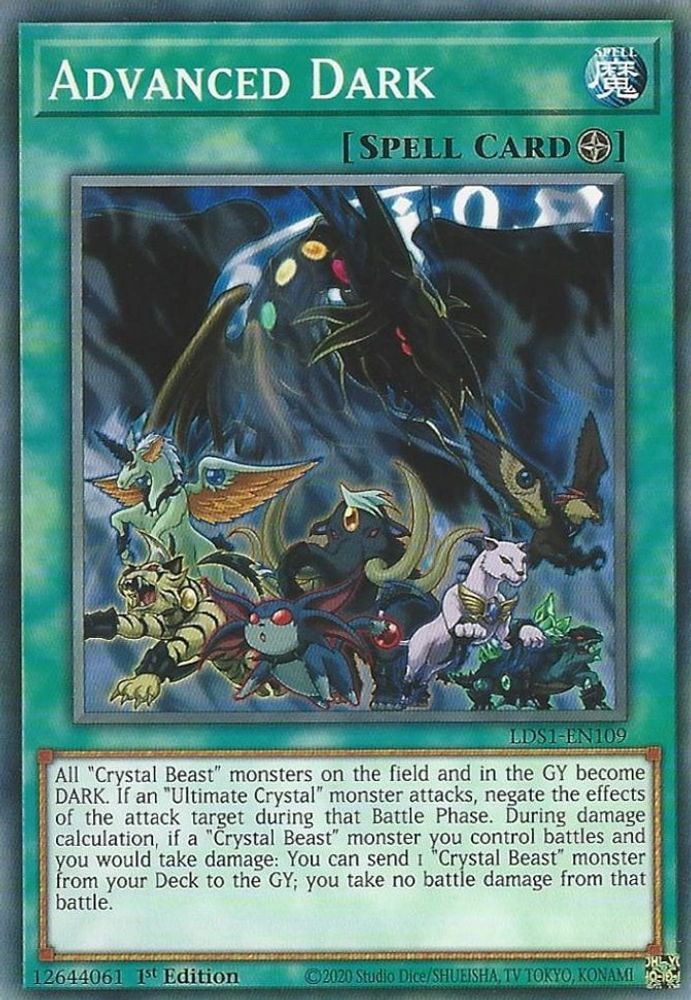 Advanced Dark, 1st-edition, front