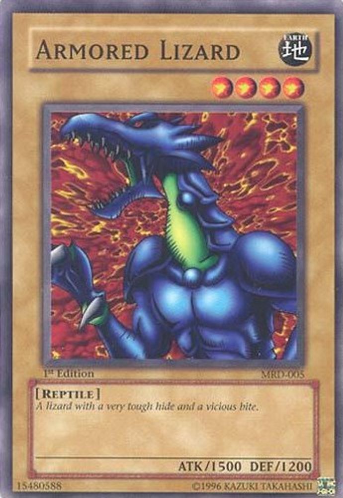 Armored Lizard, 1st-edition, front