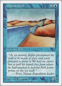 Glacial Wall, Fifth Edition