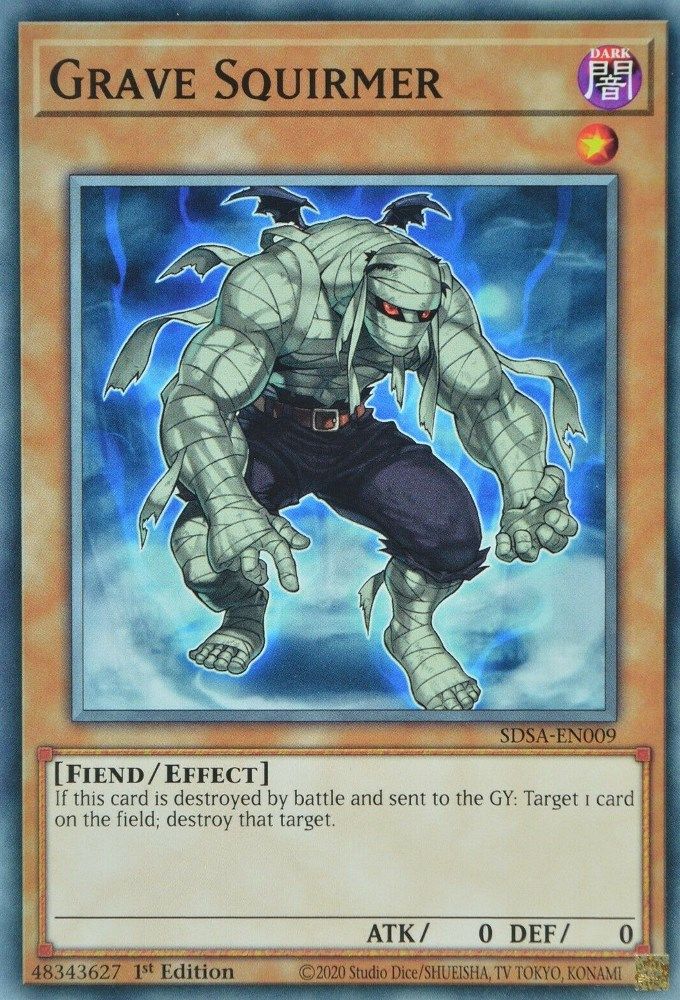 Grave Squirmer, 1st-edition, front