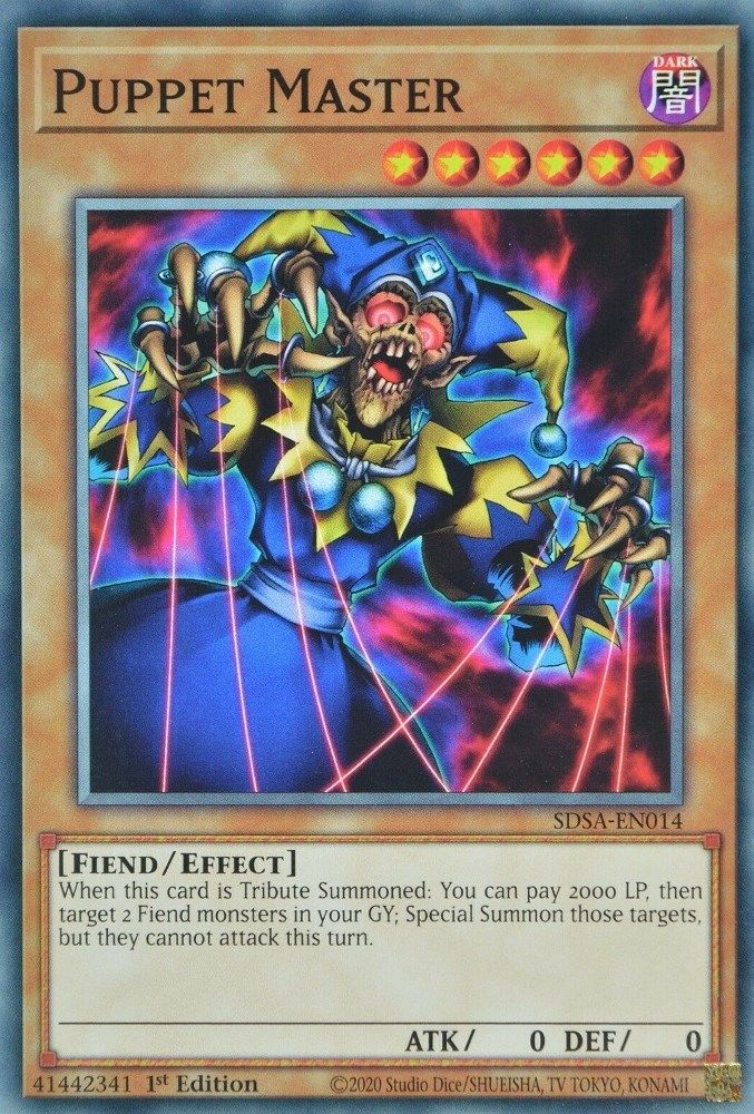 Puppet Master, 1st-edition, front