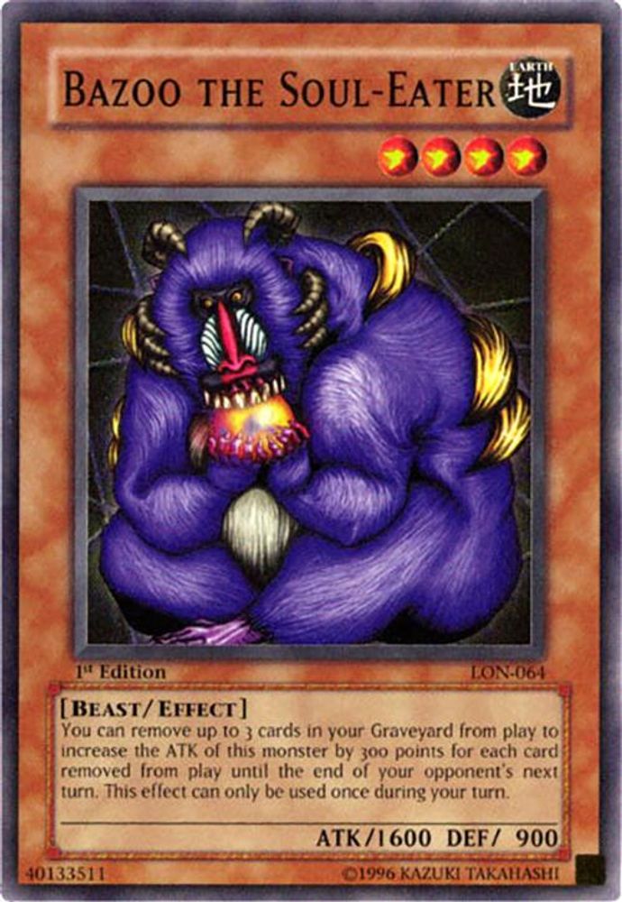 Bazoo the Soul-Eater, 1st-edition, front