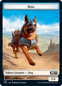 Dog // Weird Double-Sided Token, Core Set 2021