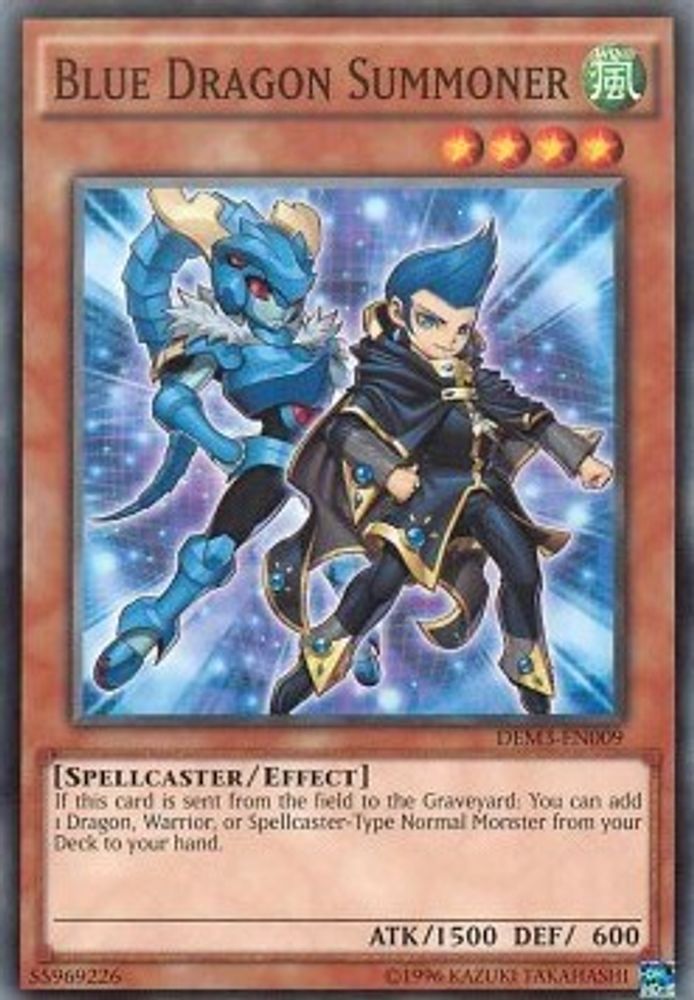 Blue Dragon Summoner, Unlimited, front