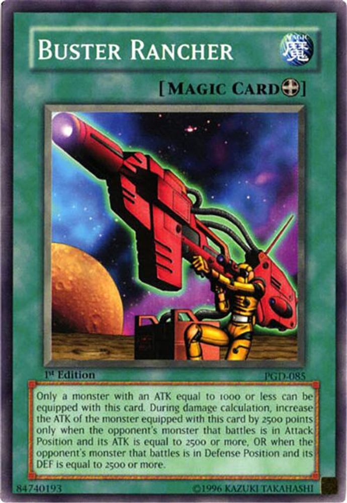 Buster Rancher, 1st-edition, front