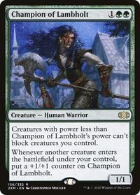Champion of Lambholt, Double Masters