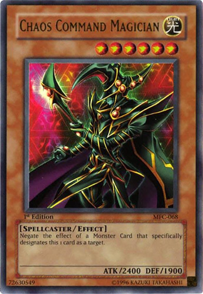 Chaos Command Magician, 1st-edition, front