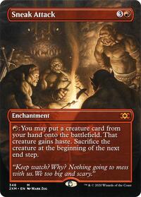 Sneak Attack (Borderless), Double Masters