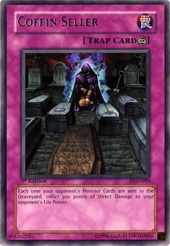 Coffin Seller, 1st-edition, front