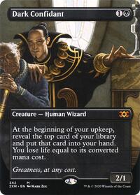Dark Confidant (Borderless), Double Masters