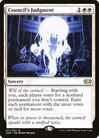 Council's Judgment, Double Masters