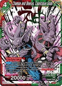 Champa and Beerus, Capricious Gods (Alternate Art)