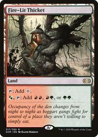 Fire-Lit Thicket, Double Masters