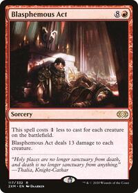 Blasphemous Act, Double Masters