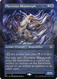 Phyrexian Metamorph (Borderless), Double Masters