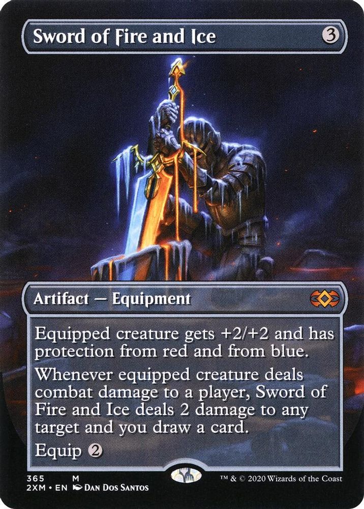 Sword of Fire and Ice Borderless