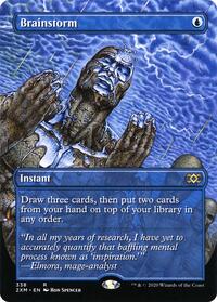 Brainstorm (Borderless), Double Masters