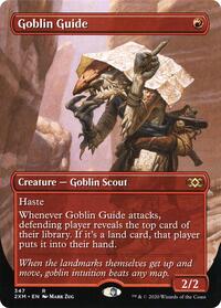 Goblin Guide (Borderless), Double Masters