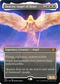 Avacyn, Angel of Hope (Borderless), Double Masters