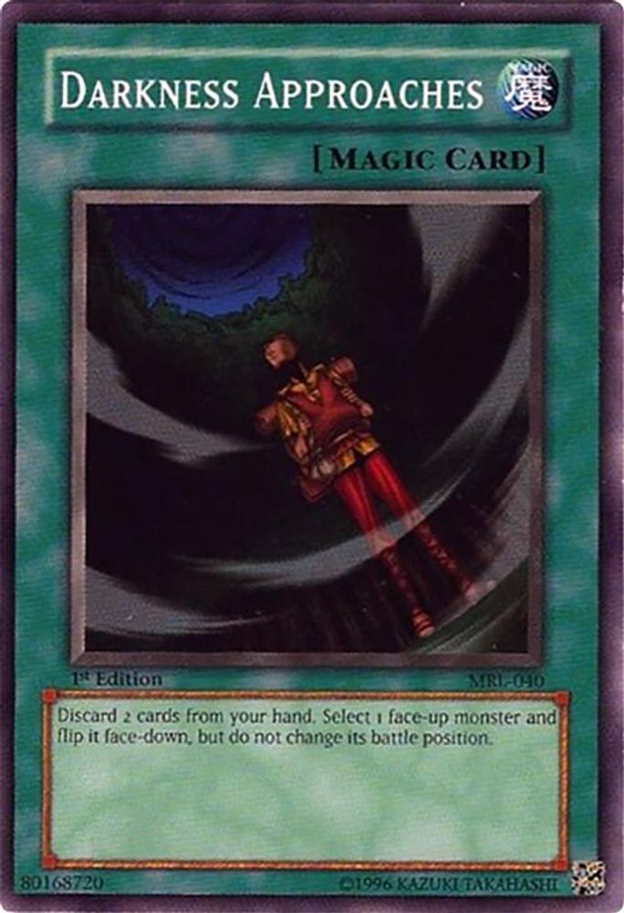 Darkness Approaches, 1st-edition, front