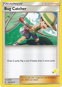 Bug Catcher - 189/236 (#51 Pikachu Stamped)