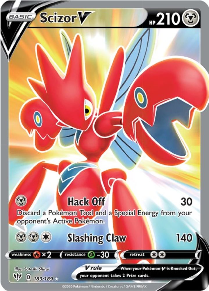 Scizor V (Full Art)