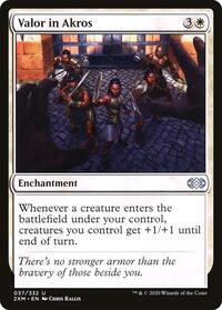 Valor in Akros, Double Masters
