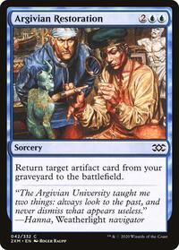 Argivian Restoration, Double Masters