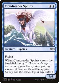 Cloudreader Sphinx, Double Masters
