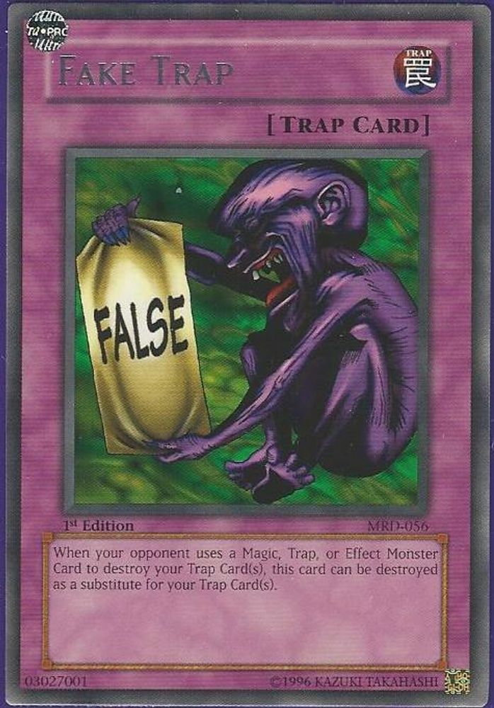 Fake Trap, 1st-edition, front